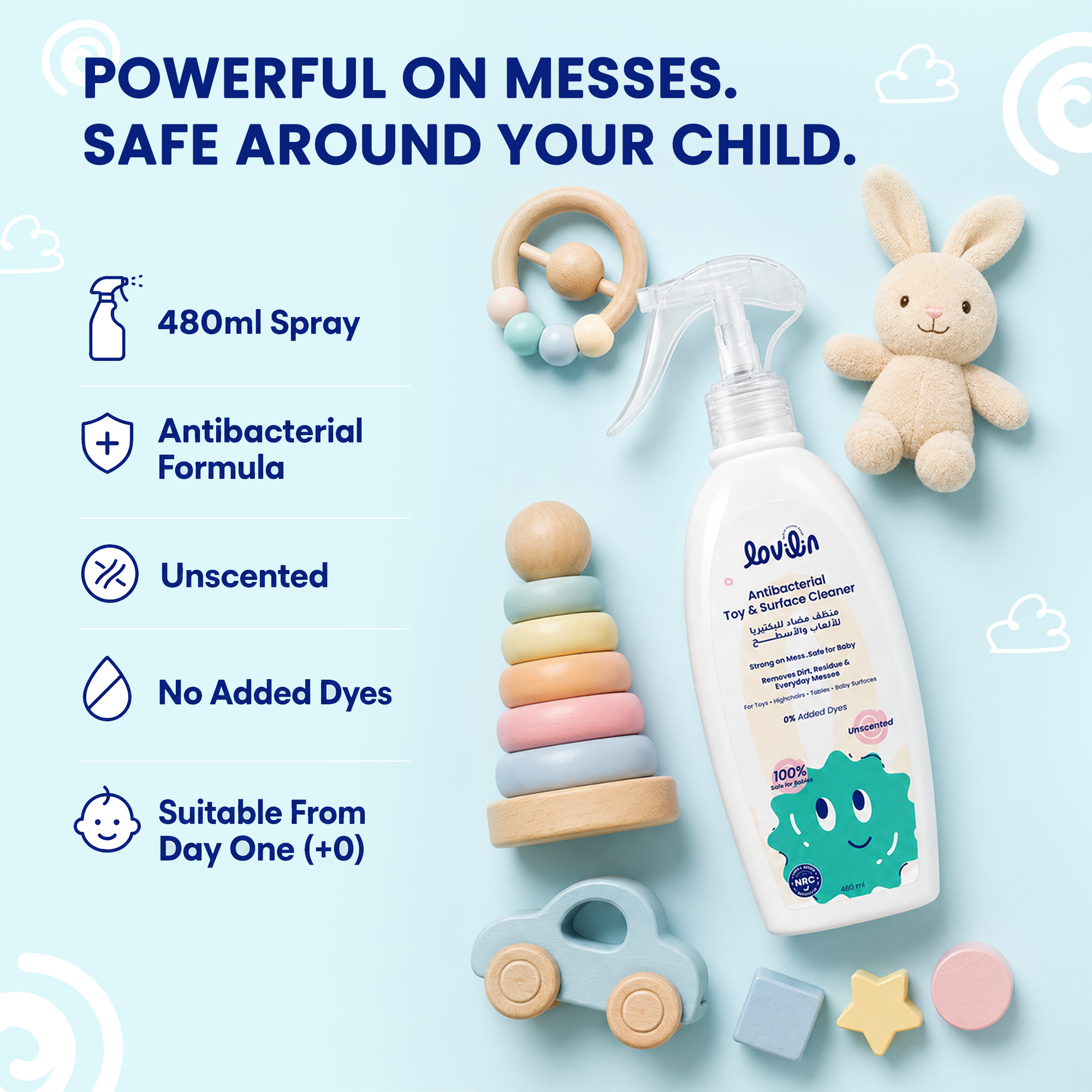 Antibacterial Toy & Surface Cleaner