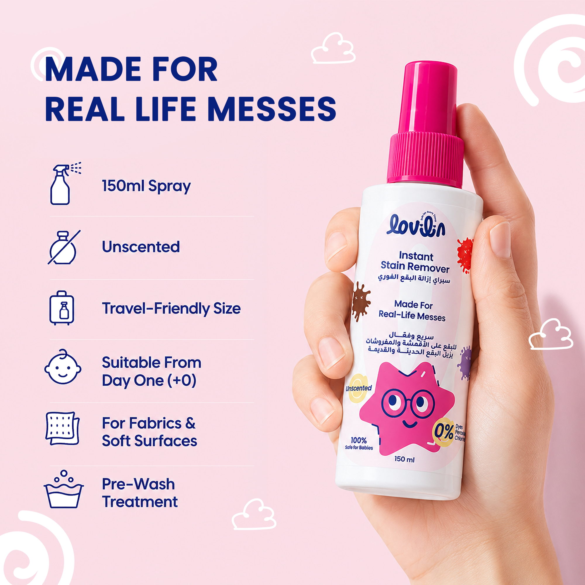 Instant Stain Remover Spray