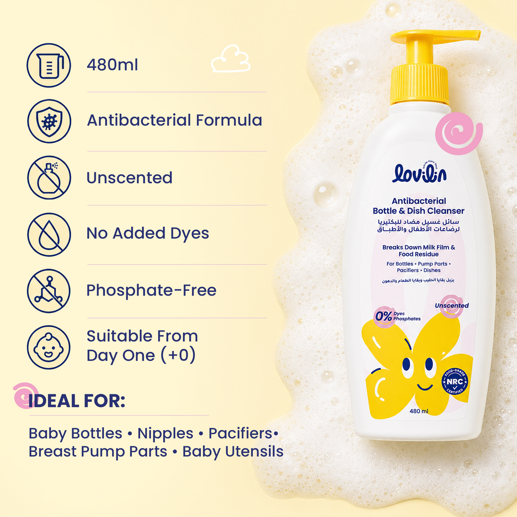 Antibacterial Bottle & Dish Cleanser
